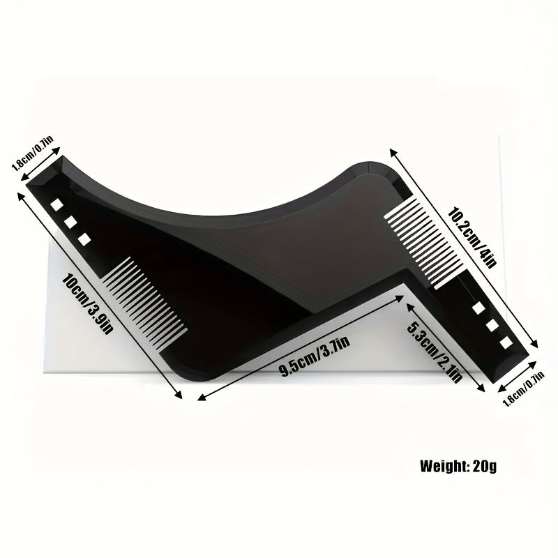 Men's Beard Shaping Tool Trimming Shaper Comb Styling Template
