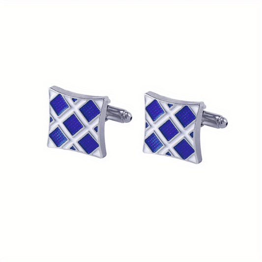 High Alloy Drip Cufflinks Round Men's Cufflinks