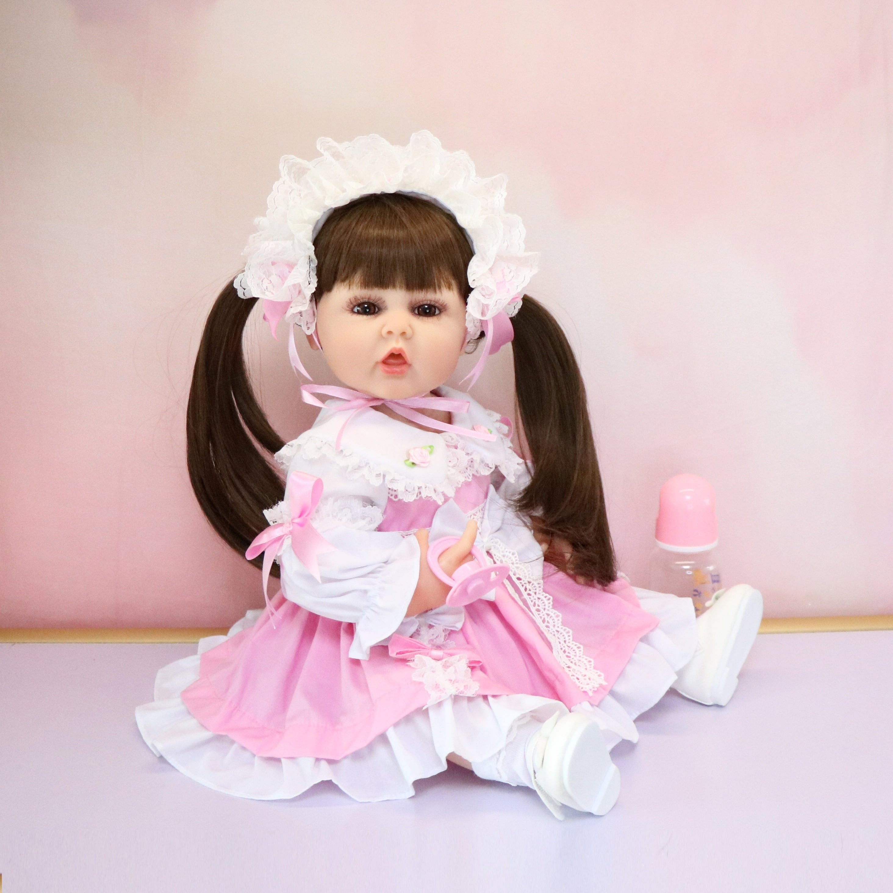 55 88 Cm Full Plastic Princess Rapunzel Doll with Accessories