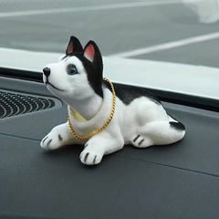 Shaking Head Dog Car Ornament Lucky Cartoon Decoration