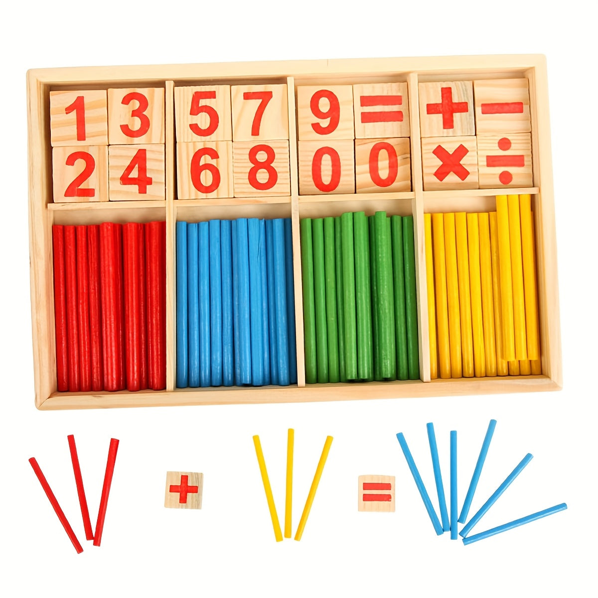 Counting Sticks Math Learning Set for Kids