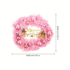 Christmas Wreath with Merry Christmas Sign