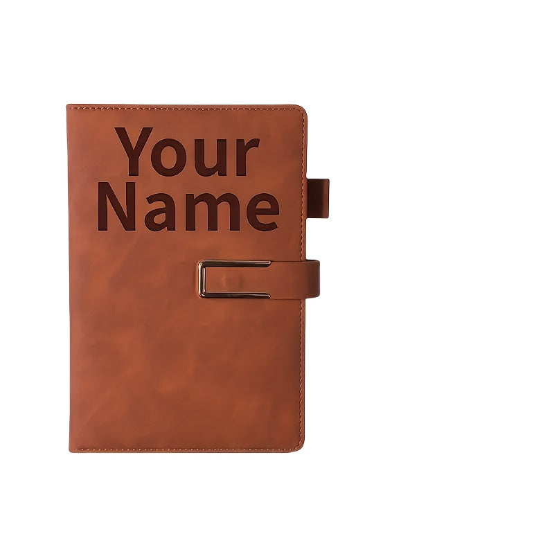 Customizable A5 Notebook with Personalized Name and Phone Number