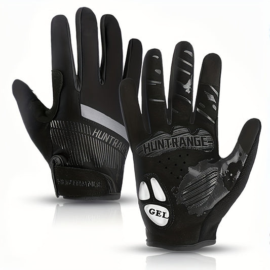 Men's Cycling Gloves Gel Padded Full Finger Gloves