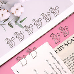 10pcs Kangaroo Paper Clip Special Shaped Creative Pin