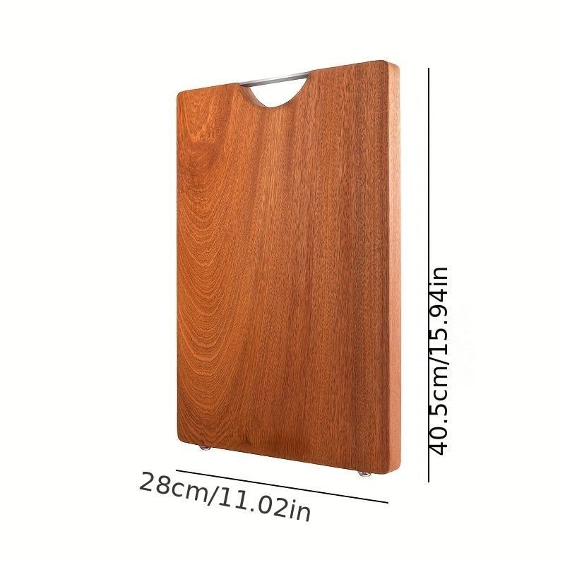 Solid Wood Cutting Board Double Sided Thickened for Kitchen Use
