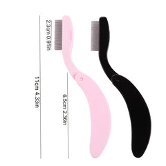 Metal Teeth Eyelash Comb for Defined Lashes