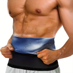 Size Up Waist Trimmer Sauna Ab Belt For Men - American Football