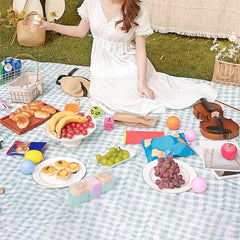 Portable Outdoor Picnic Cloth Folding Oxford Cloth Blanket For Camping
