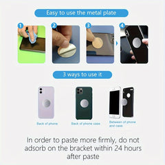 Car Mobile Phone Bracket Strong Magnetic Suction 360 Degree Rotating Holder