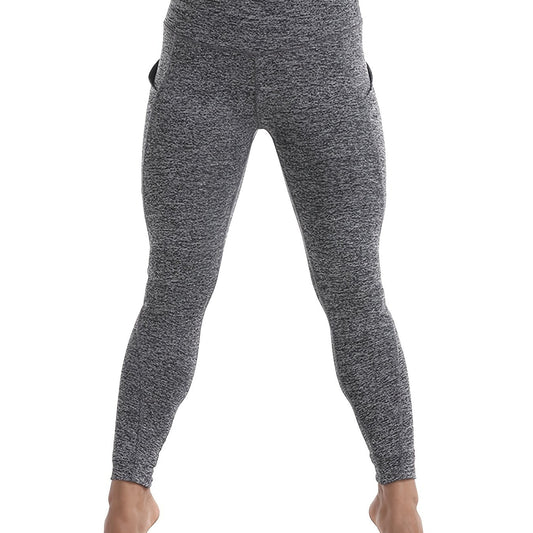 High Waist Leggings With Pockets Athletic Fitness Yoga Running Trousers