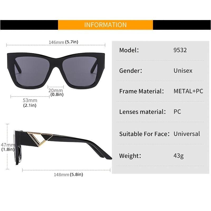 Thick Rectangle Chunky Sunglasses Women Narrow Square Tortoiseshell Frame