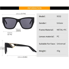 Thick Rectangle Chunky Sunglasses Women Narrow Square Tortoiseshell Frame