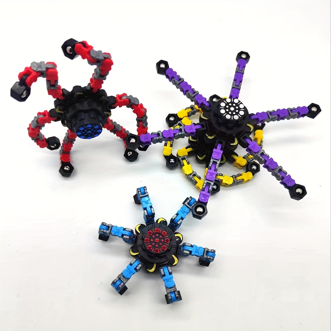 Small Spinner Relaxing Mechanical Toy for Teens Ages 3-12 Random Colors