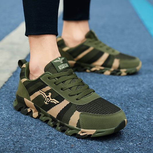 Women's Camo Hiking Shoes Outdoor Sneakers