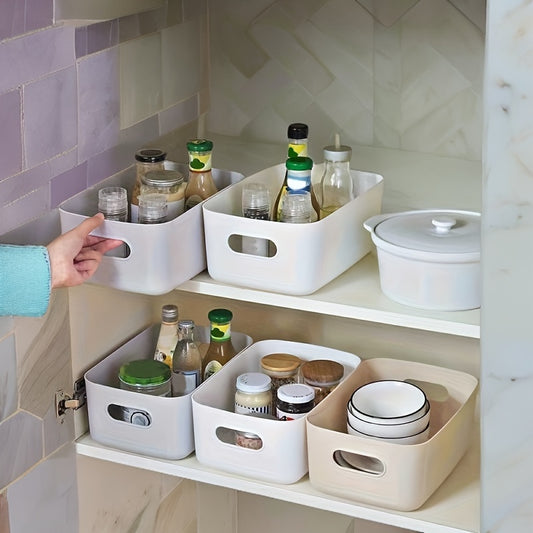 Desktop Plastic Storage Box for Stationery and Sundries