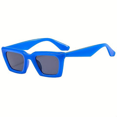Y2K Cat Eye Sunglasses for Women Men Jelly UV400 Sun Shades