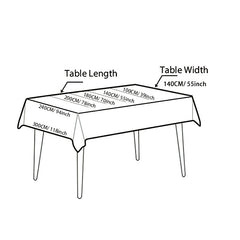 Bohemian Tablecloth Geometric Pattern Kitchen Dining Holiday Christmas Buffet