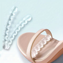 2Pairs Invisible Forefoot Anti slip Stickers For High Heels
