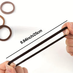 Colorful Elastic Hair Ties for Outdoor Activities and Travel