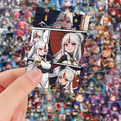48pcs Anime Cartoon Stickers Pack For Kids Laptop Luggage Bottle Cup Phone