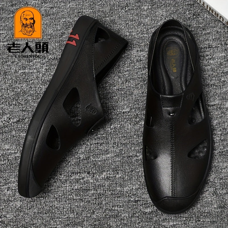 Men's Closed Toe Casual Sandals for Beach Spring and Summer