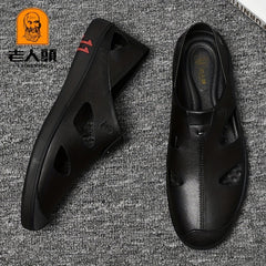 Men's Closed Toe Casual Sandals for Beach Spring and Summer