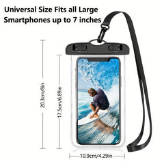 Universal Waterproof Phone Pouch - Keep Your Phone Safe & Dry