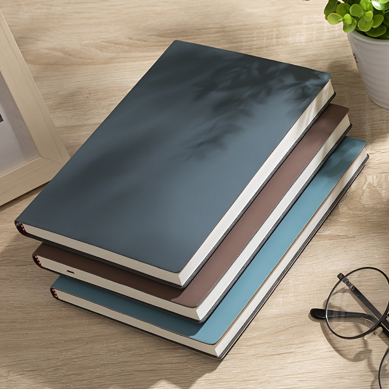 Soft Leather Notebook PU Leather B5 Waterproof 160 Pages