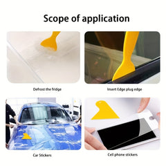 Small Yellow Shovel Hard Scraper Tool for Phone Edge Cleaning