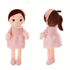 Adorable Angel Girl Plush Toy Doll Soft Pink & Mixed Colors