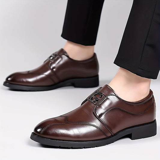 Men's Slip On Formal Shoes Non Slip Business Wear
