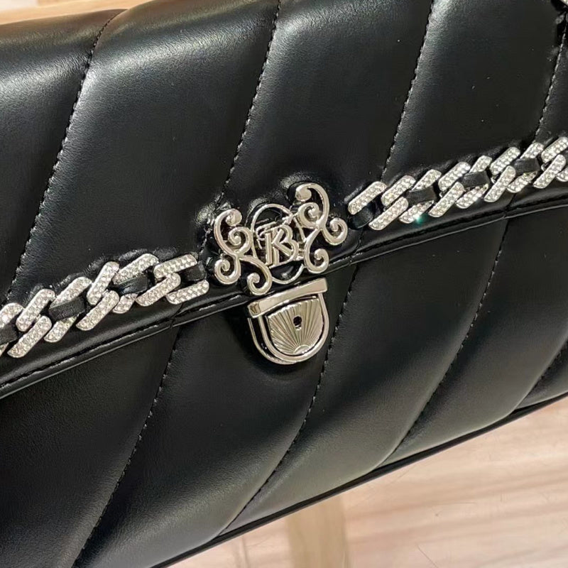 Quilted Chain Strap Handbag for Women Fashionable Shoulder & Crossbody Bag