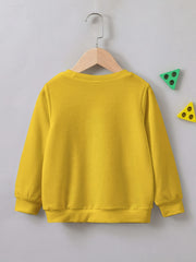 Creative LEVEL UP Letter Print Boys Sweatshirt