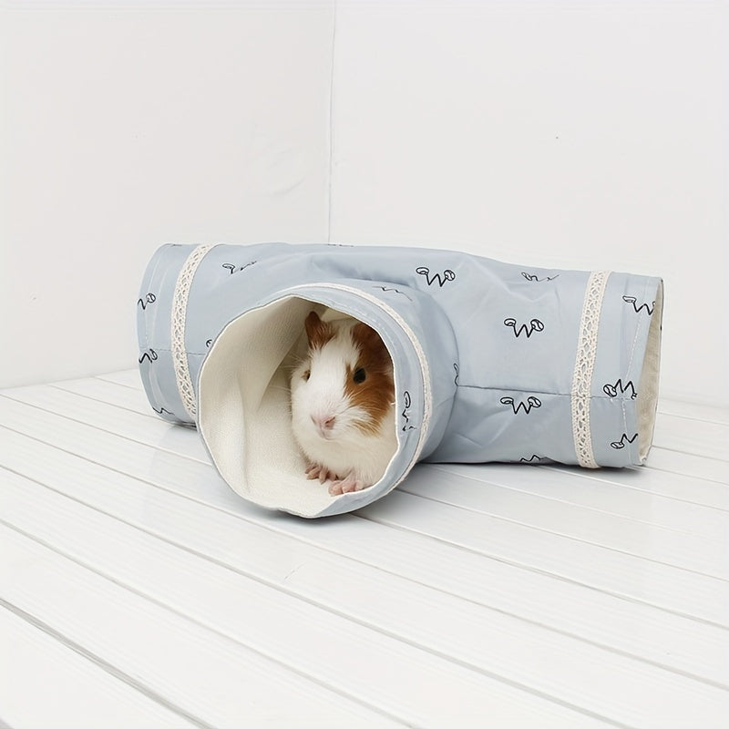 Foldable Pet Tunnel Toy for Small Pets