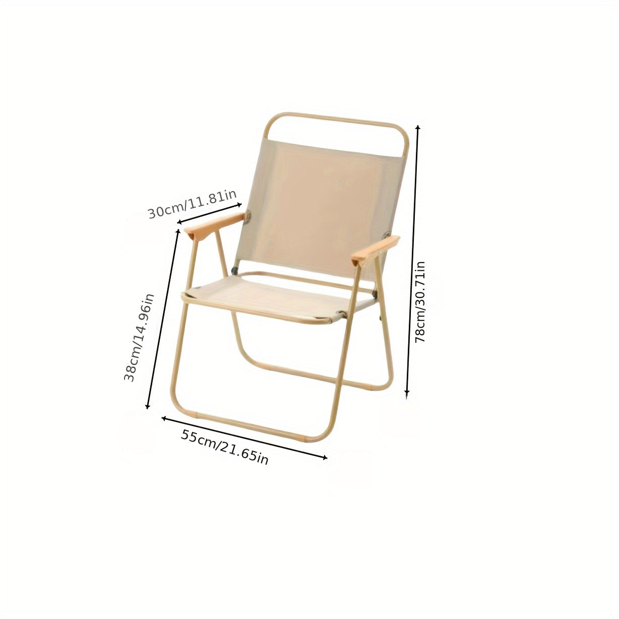 Portable Folding Leisure Chair for Outdoor Fishing Beach Picnic Camping