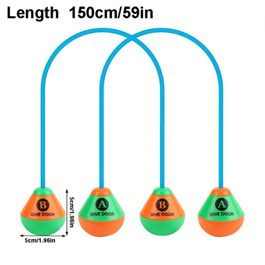 Cheng Rong Dive Door Swim Rings - Colorful Pool Toys for Pool Parties