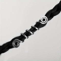 Vintage Viking Style Hair Ring Dreadlock Braid Hair Clip Hair Accessories