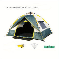 Portable Folding Canopy with Fully Automatic Hydraulic Rainproof System