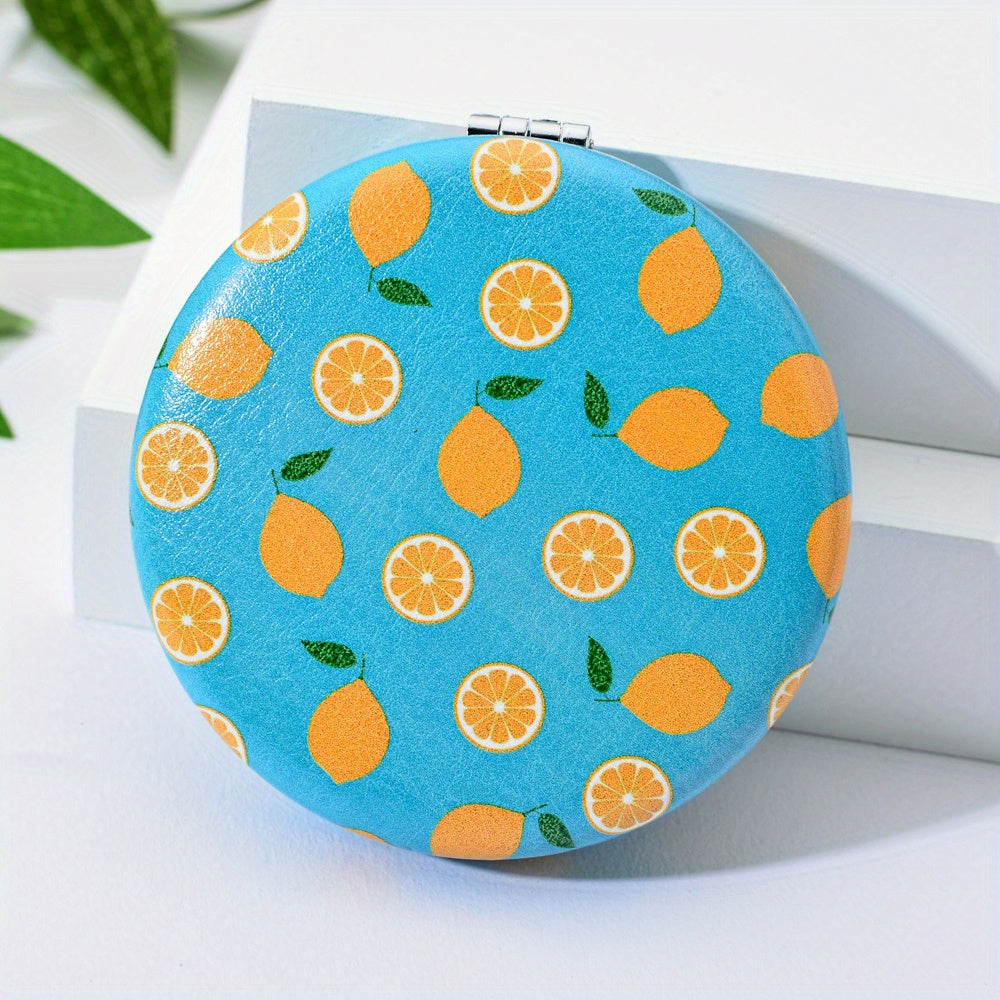 Portable Double Sided Mirror for Women - Compact & Travel-Friendly
