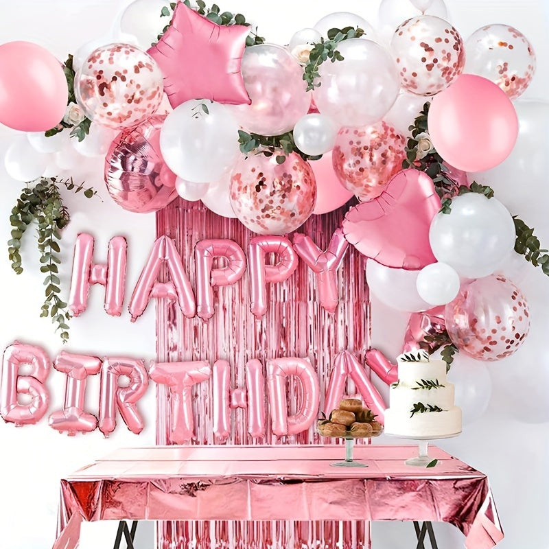 Colorful Birthday Party Decoration Kit