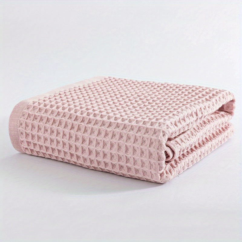 Soft Cotton Waffle Bath Towel 70x140cm