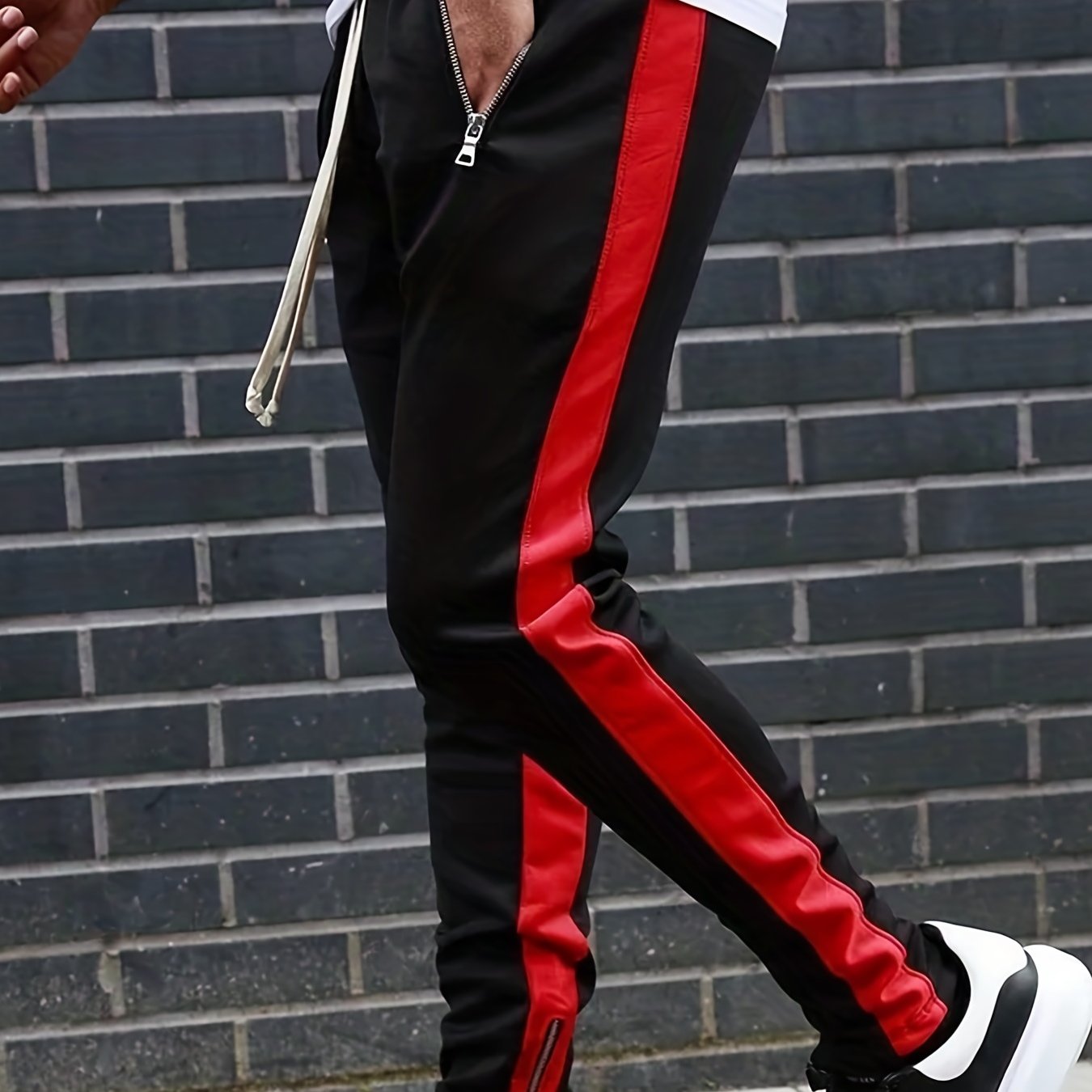 Men's Active Drawstring Breathable Trousers for Outdoor