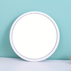 Portable Round HD Mirror for Travel Camping and Home