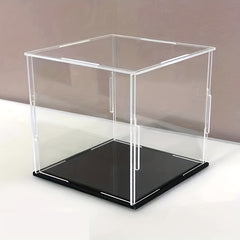 Transparent Acrylic Collectible Display Box Dustproof Storage