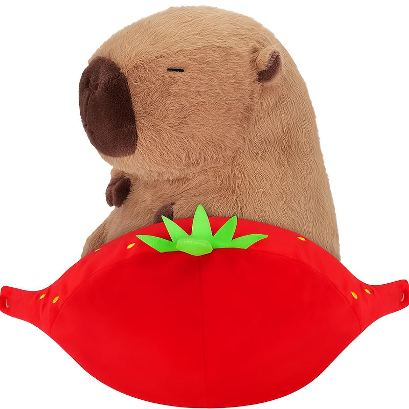 Strawberry Head Doll Guinea Pig Plush Toy