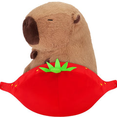 Strawberry Head Doll Guinea Pig Plush Toy