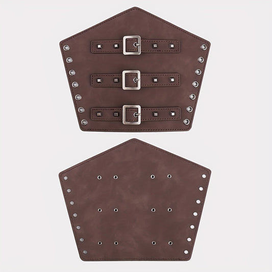Renaissance Style Leather Arm Bracers Medieval Knight Archery Guards