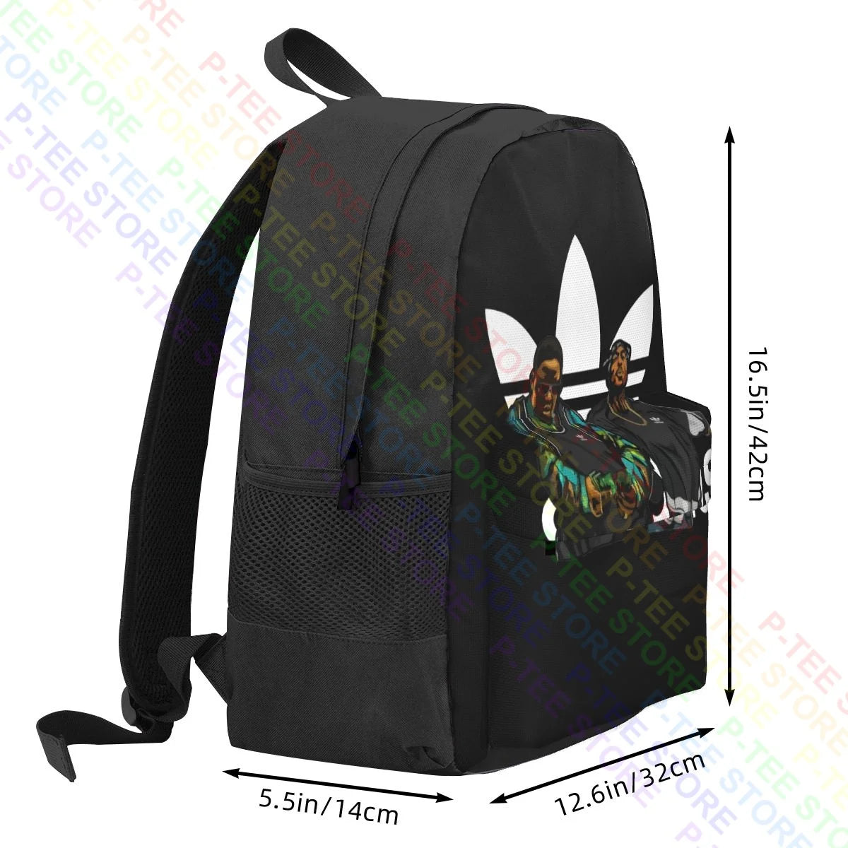 2Pac & Biggie Hip-Hop Legends Large Capacity Backpack
