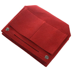 2Pc Multifunction Handbag Organizer Purse Insert Bag with Makeup Bag